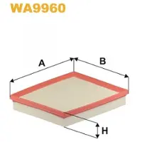 WIX FILTERS Luftfilter WA9960