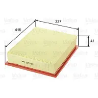 Valeo Luftfilter 585123 für Mercedes-Benz Hyundai Vito V