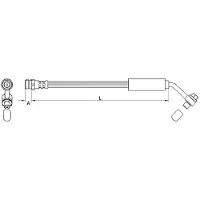 METZGER Bremsschlauch GREENPARTS 4111478