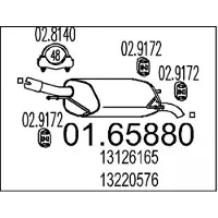 MTS Endschalldämpfer 01.65880