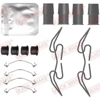Quick Brake 109-0134 Zubehörsatz Scheibenbremsbelag Hinten für VW Golf VIII Schrägheck (CD1) GOLF VIII Variant (CG5) POLO (AW1, BZ1) für CUPRA