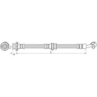 METZGER Bremsschlauch 4111546