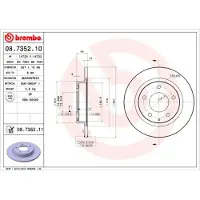 Brembo Bremsscheibe 08.7352.11
