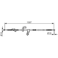 Bosch Seilzug, Feststellbremse 1 987 482 901