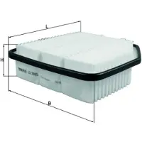 MAHLE ORIGINAL Luftfilter MAHLE LX 3005