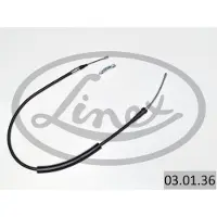 Linex Handbremsseil 03.01.36 Rechts Links für AUDI A2 (8Z0) 1078/825mm