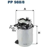 FILTRON Kraftstofffilter PP 988/8