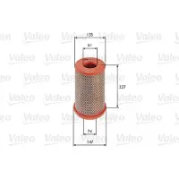 Valeo Vzduchovy filtr