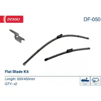 Denso Flat Scheibenwischer Vorne für SKODA Octavia III Combi (5E5) Rahmenlos