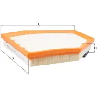 MAHLE ORIGINAL Luftfilter LX 3728/1 für BMW 5er 8