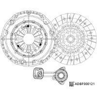 Blue Print Kupplungssatz Kupplung für FORD TRANSIT Bus (FD, FB, FS, FZ, FC) ADBP300121
