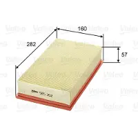 Valeo Luftfilter 585262 für Saab 900 II 9-3