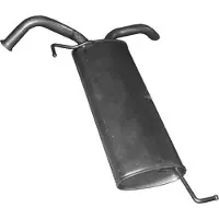 POLMO Endschalldämpfer KIA 47.77 287101Y300 Endtopf,Auspuff Endtopf,Nachschalldämpfer,ESD
