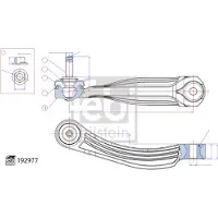 FEBI BILSTEIN Stange/Strebe, Stabilisator 192977
