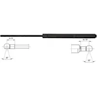 METZGER 2110474 Gasfeder Heckklappendämpfer für HYUNDAI GETZ (TB) 483mm