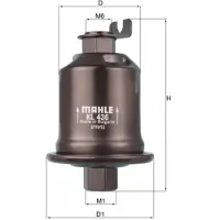 MAHLE ORIGINAL Kraftstofffilter KL 436 für MITSUBISHI CARISMA (DA) Leitungsfilter