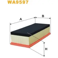 WIX FILTERS Luftfilter WA9597