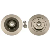 TRW Bremsscheibe DF6044BS hinten, voll, 1 Stück