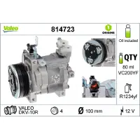 Valeo 814723 DKV10R Klimaanlage Klimakompressor für SUBARU WRX Stufenheck (GJ) WRX Limousine (VA)