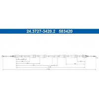 Ate Bremszug, Handbremse 24.3727-3420.2
