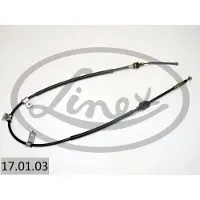 Linex Handbremsseil 17.01.03 Links für HONDA ACCORD II (AC, AD) 1535/1340mm