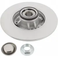 MAPCO Bremsscheibe 15341c Hinterachse voll 249mm 9mm für PEUGEOT