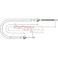 METZGER Seilzug, Feststellbremse 10.6893