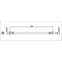 METZGER Bremsschlauch GREENPARTS 4112057