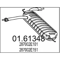 MTS Endschalldämpfer 01.61348