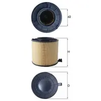 Knecht Luftfilter MAHLE LX 4406