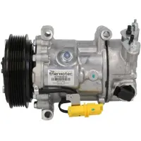 THERMOTEC KTT090054 SD6C12 Klimaanlage Klimakompressor PAG 46 R134a passend für PEUGEOT 2008 Kombi (CU) 207 (WA, WC) 207 CC (WD) 208 I Schrägheck