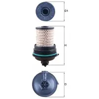MAHLE ORIGINAL Kraftstofffilter MAHLE KX 480