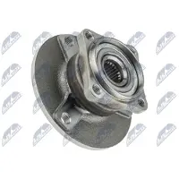NTY Radlagersatz Hinten Links Hinten Rechts für SMART CITY-COUPE (450) Schrägkugellager 133,5mm KLT-ME-013