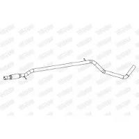 Walker Auspuffrohr 10861