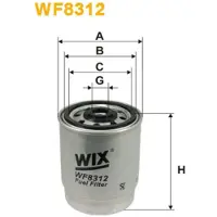 WIX FILTERS Kraftstofffilter WF8312