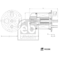 FEBI BILSTEIN Kraftstofffilter 193390