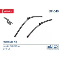 Denso Flat Scheibenwischer Vorne für AUDI A6 Avant (4G5, 4GD, C7) Rahmenlos