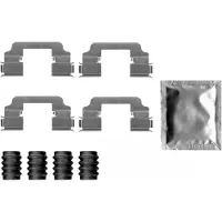Textar 82555700 Zubehörsatz Scheibenbremsbelag Hinten für BMW 5 Touring (F11) 5 Limousine (F10) 5 Touring (G31) 5 Limousine (G30, F90) 6 Gran Coupe