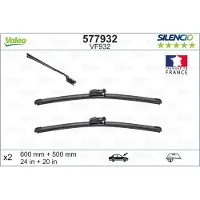 Valeo Wischblatt vorne Flachbalken mit Spoiler für u.a. LAND ROVER SPORT