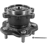 ACKOJA Radlagersatz Hinten Links Hinten Rechts für NISSAN Qashqai / Qashqai +2 I (J10, NJ10) 147mm A38-0155