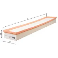 Knecht Luftfilter MAHLE LX 3772