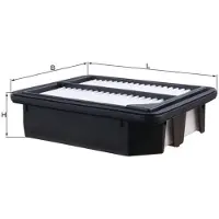 MAHLE ORIGINAL Luftfilter LX 5966