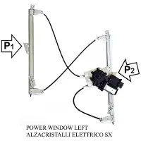 Valeo 852478 Elektrischer Fensterheber Vorne Links für CITROËN C5 III Kombi (RW) C5 III (RD)