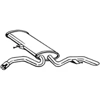 Bosal Endschalldämpfer 279-871