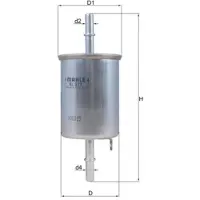Knecht Kraftstofffilter KL 573 für Chevrolet Daewoo Matiz Nubira Wagon