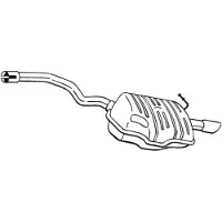 Bosal Endschalldämpfer 220-453