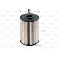Valeo Kraftstofffilter 587928