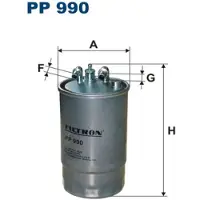 FILTRON Kraftstofffilter PP990