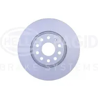 Hella Bremsscheibe Vorderachse Belüftet [Hersteller-Nr. 8DD355109-521] für Ford, Skoda, Cupra, Audi, VW, Seat