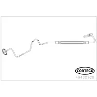 CORTECO Bremsschlauch 49420929